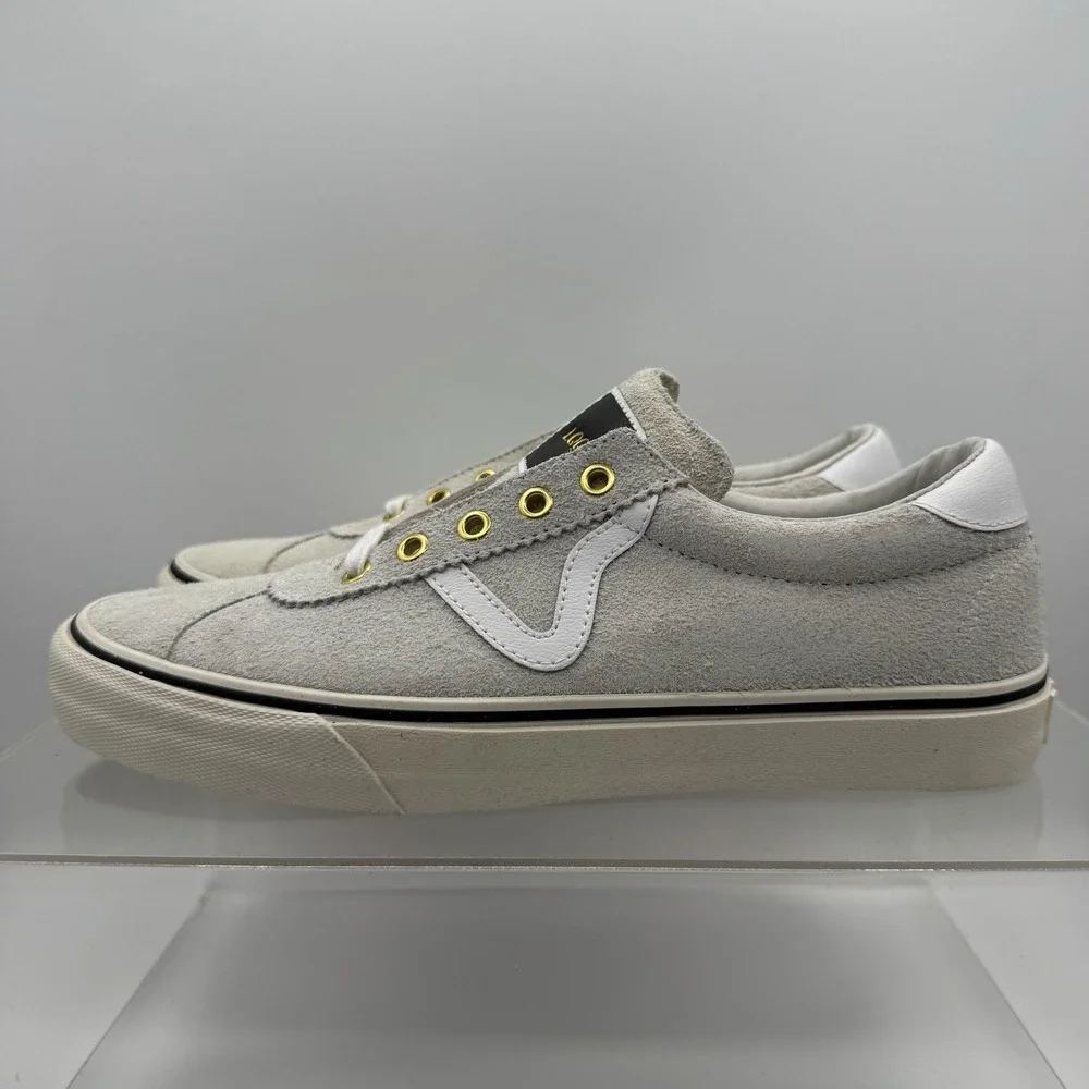 Brand New Vans X LQQK Studios Epoch Sport LX Cream Beige Shoes Men's Size 10